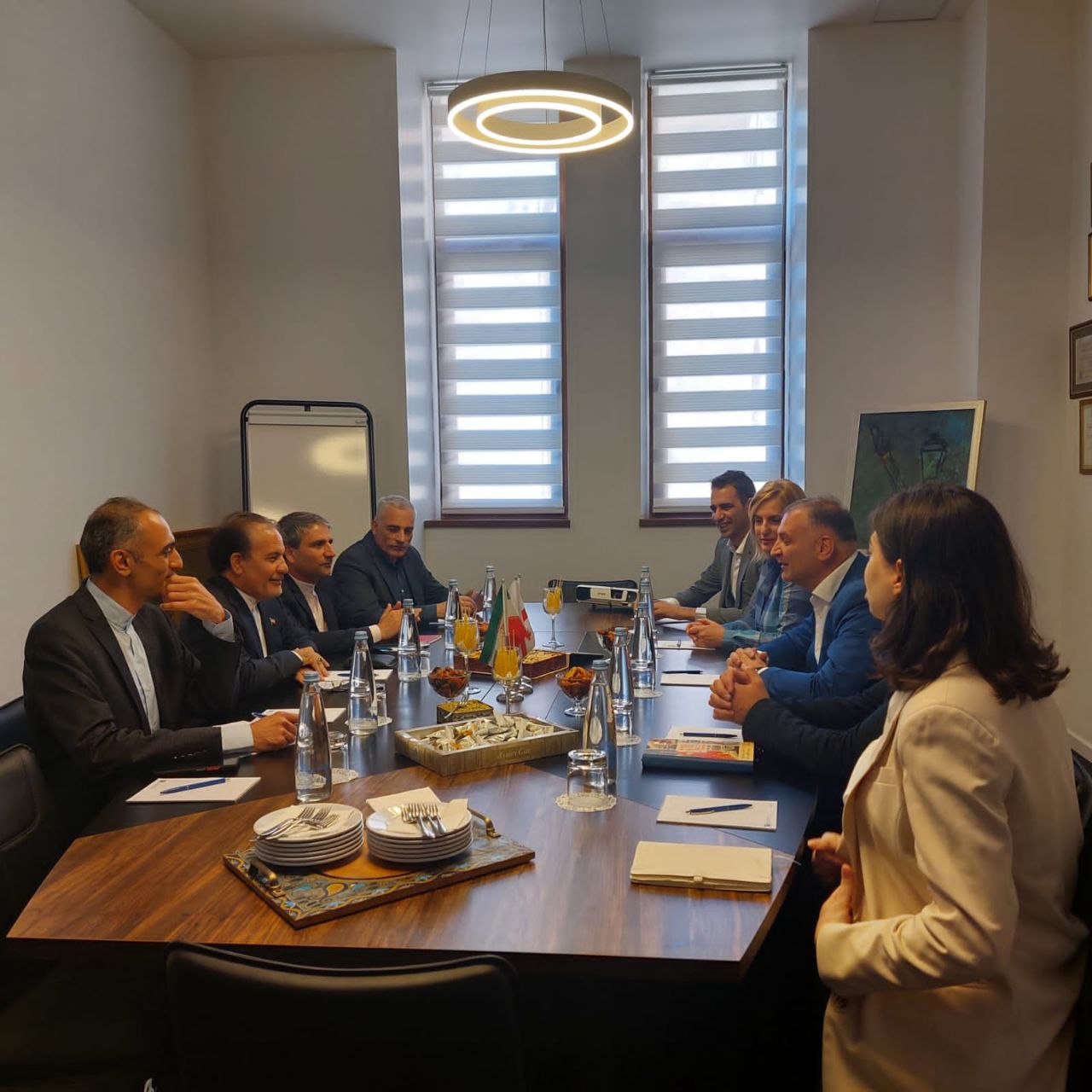 თბილისში ირანის ისლამური რესპუბლიკის ელჩის შეხვედრა კავკასიის უნივერსიტეტის პრეზიდენტთან
